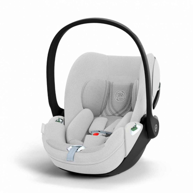 Cybex Cloud T PLUS Babyskydd Platinum White
