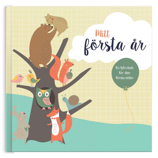 Mitt första år - en fyll-i-bok för den första tiden