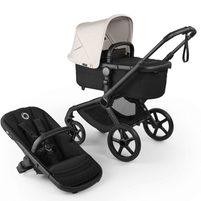Bugaboo Fox 5 Renew Barnvagn Black/Heritage Black/Misty White
