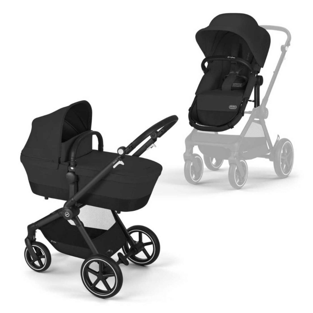 Cybex Eos Lux Duovagn Moon Black