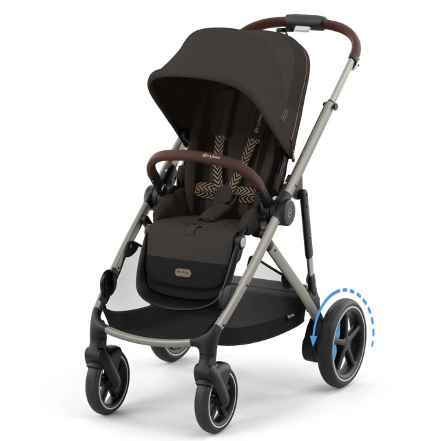 Cybex e-Gazelle S Sittvagn Chocolate Brown