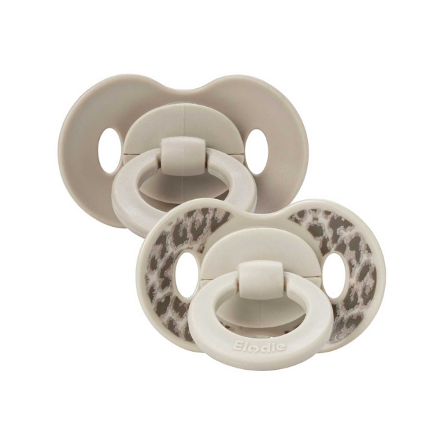 Elodie Binky Napp Silikon 2-pack 3+ mån Le Leopard
