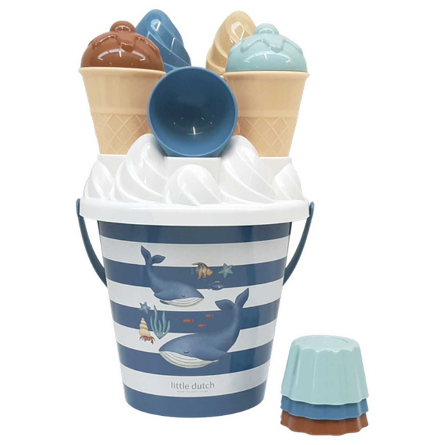 Little Dutch Hinkset Glassar Ocean World 14 delar