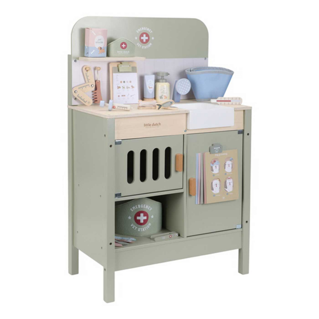 Little Dutch Veterinärstation med artiklar