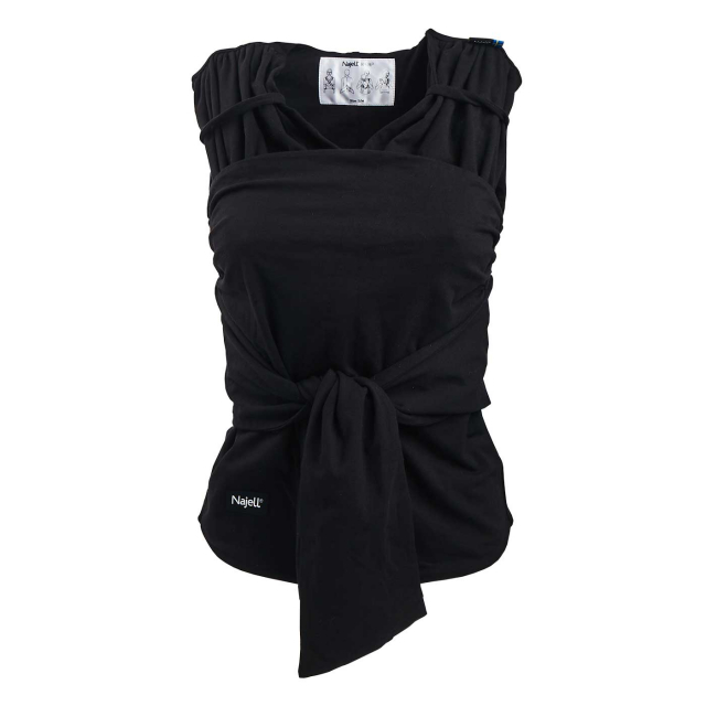 Najell Wrap Bärsjal Charcoal Black L