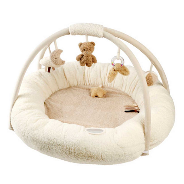 Nattou Teddy Babygym Ecru Rund
