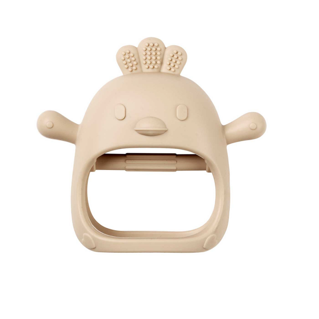 Nattou Soft Silicone Bitleksak Handske Clay
