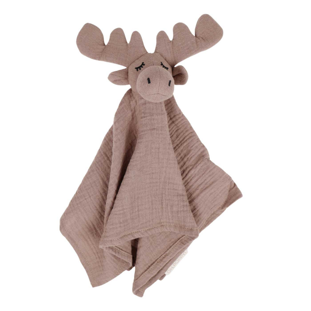 Oh Poppy Loa the Moose Muslinfilt Biscuit Brown