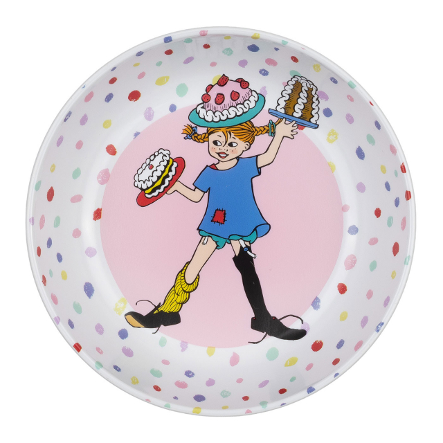 Pippi Födelsedag Skål Stor