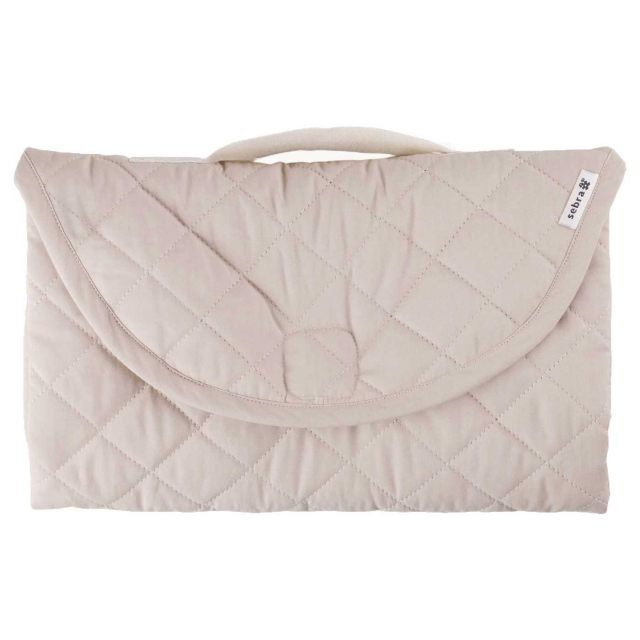 Sebra Portabel skötbädd Morning Beige