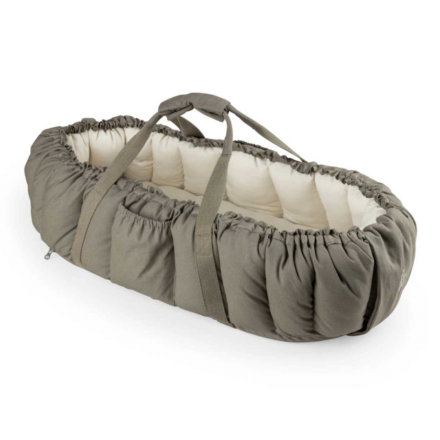Sebra 3 i 1 Babynest Dark Olive