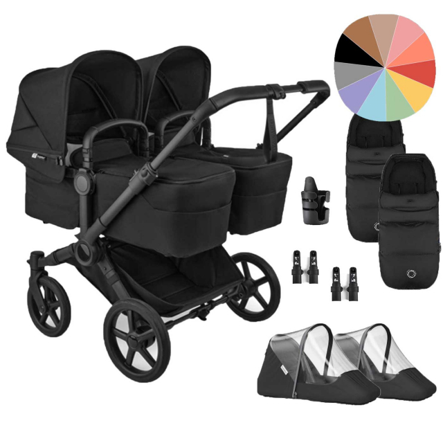 Bugaboo Donkey 6 Tvillingvagn Paket L