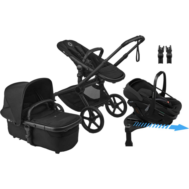 Bugaboo Fox 5 Renew + Maxi-Cosi Coral Slide Pro + Bas