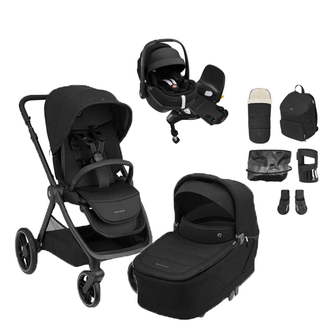 Maxi-Cosi Oxford + Pebble 360 Pro + Bas + Tillbehörspaket