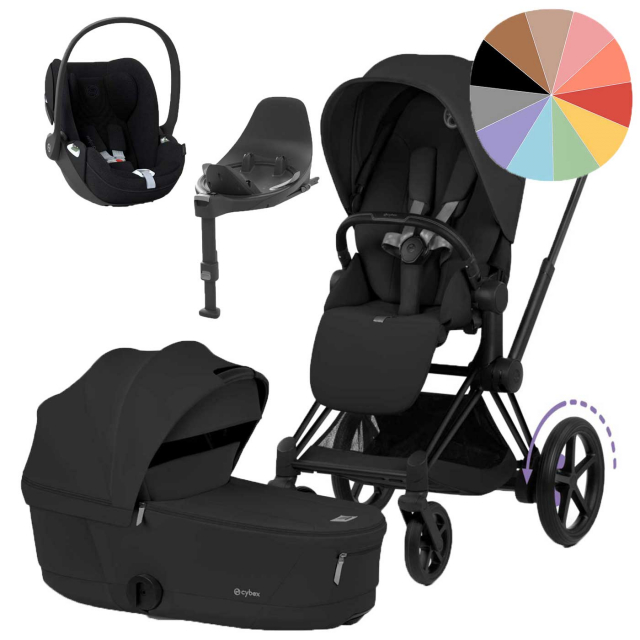 Cybex E-priam Gen 5 + Cloud T + Bas