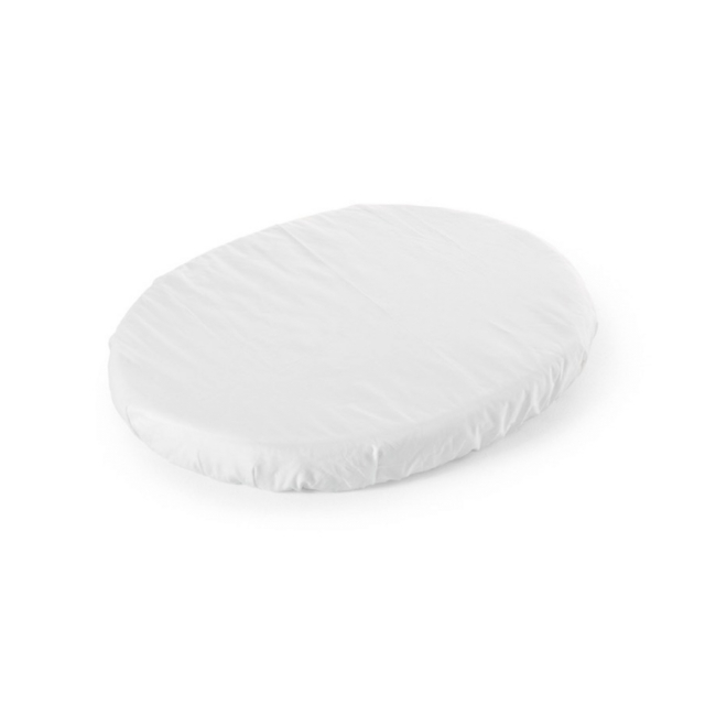 Stokke Sleepi Mini Dra-på-lakan Vitt