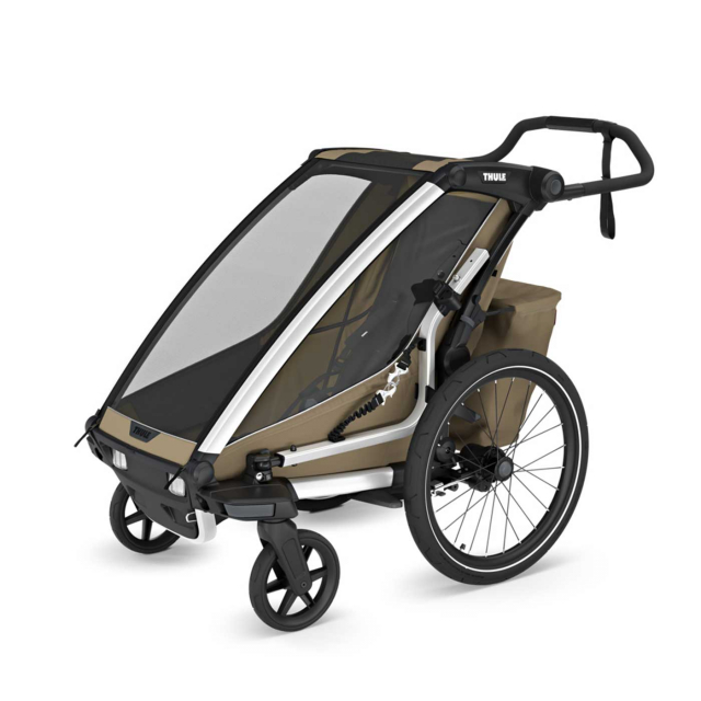 Thule Chariot Cross 2 Multisportvagn Single Khaki