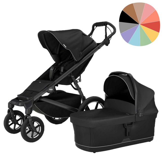 Thule Urban Glide 4-wheel Duovagn