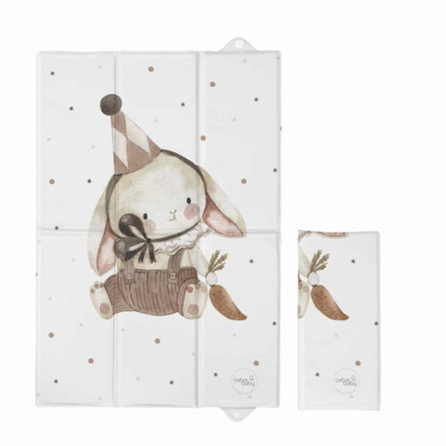 Ceba Hopvikbar skötbädd 40 x 60 cm Clown Bunny