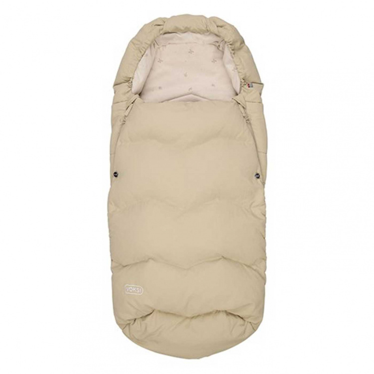 Voksi Åkpåse Explorer Seashell Sand i gruppen Bilbarnstolar / Bilstolstillbehör / Dynor och åkpåsar hos Bonti (11040956-Seashell)