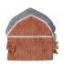 Little Dutch Aktivitetsbok Little Farm i gruppen Leksaker / Babyleksaker / Aktivitetsleksaker hos Bonti (230004992)