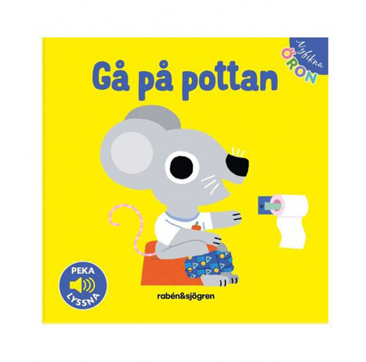 Pekbok Nyfikna Öron Gå på pottan i gruppen Babytillbehör / Sköta / Pottor hos Bonti (978-91-29-74581-8)