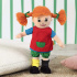 Pippi Docka 30 cm i gruppen Leksaker / Dockor och tillbehör / Dockor hos Bonti (999058923)