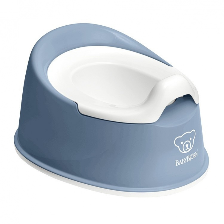 BABYBJÖRN Smart Potta Gråblå i gruppen Babytillbehör / Sköta / Pottor hos Bonti (BABJ51269)