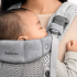 BabyBjörn Bärsele Harmony 3D Mesh Silver i gruppen Babytillbehör / Bärselar / Babybjörn bärselar hos Bonti (BABJ88004)