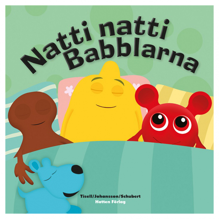 Babblarna Bok Natti Natti Babblarna i gruppen Leksaker / Barnböcker hos Bonti (BABL12436)
