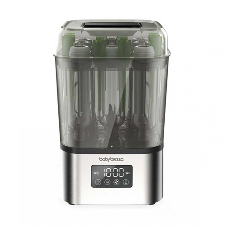 Baby Brezza SuperQuick Sterilizer Dryer Stainless Steel i gruppen Babytillbehör / Äta och mata / Rengöring nappflaskor hos Bonti (BABRBRZ0209)