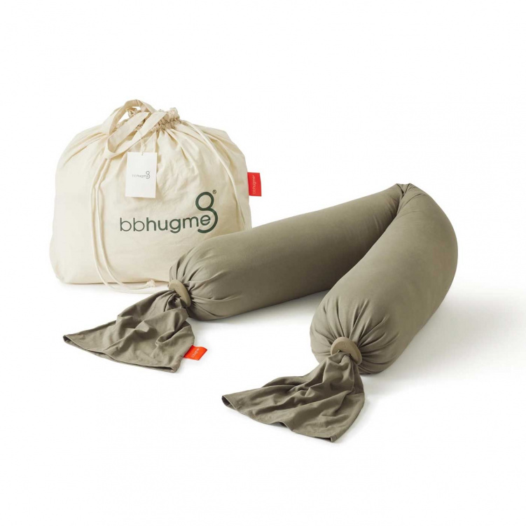 Bbhugme Gravid/Amningskudde Dusty Olive Black i gruppen Mamma / Amning / Amningskuddar hos Bonti (BBHU131369)