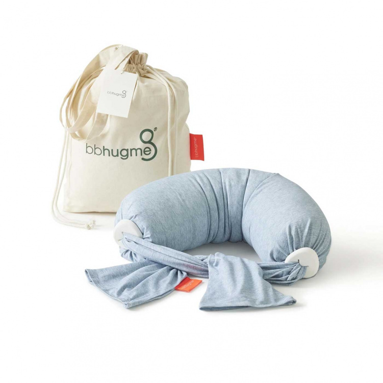 Bbhugme Amningskudde Blue Melange​ i gruppen Mamma / Amning / Amningskuddar hos Bonti (BBHU155464)
