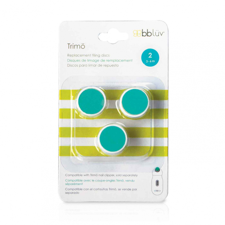 bblüv Elektrisk Nagelfil Refill 3-6 mån i gruppen Babytillbehör / Sköta / Hygienartiklar hos Bonti (BBLU628451387664)