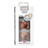 BIBS Napp Supreme Silikon 2-pack 0-6 mån Woodchuck/Blush i gruppen Babytillbehör / Nappar och tillbehör / Nappar 0-6 månader hos Bonti (BIBS160337)