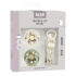 BIBS x Moomin Colour Gift Set 6-18 mån Ivory/Sage i gruppen Babytillbehör / Nappar och tillbehör / Nappar 6 månader + hos Bonti (BIBS7500142)