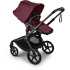 Bugaboo Fox 5 Renew Barnvagn Black/Dark Cherry i gruppen Barnvagnar / Varumärken / Bugaboo / Bugaboo Fox 5 hos Bonti (BUBO100051109)