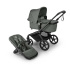 Bugaboo Fox 5 Renew Barnvagn Black/Forest Green i gruppen Barnvagnar / Varumärken / Bugaboo / Bugaboo Fox 5 hos Bonti (BUBO100051141)
