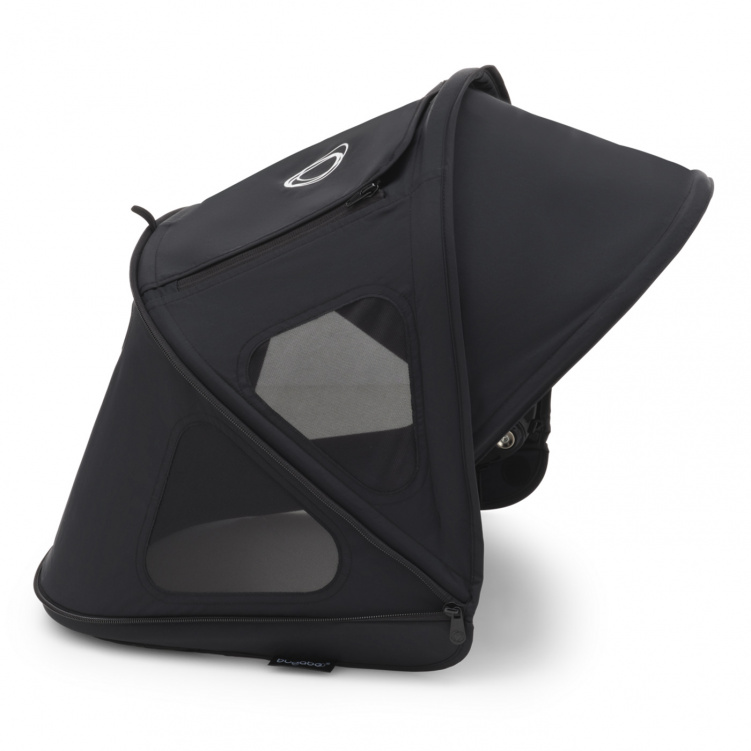 Bugaboo Dragonfly Breezy sufflett Midnight Black i gruppen Barnvagnar / Barnvagnstillbehör / Parasoll och solsuffletter hos Bonti (BUBO100267016)