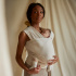 Coracor Bärsjal Natural Dye Walnut i gruppen Presenttips / Babyshower hos Bonti (COCRWRA031)