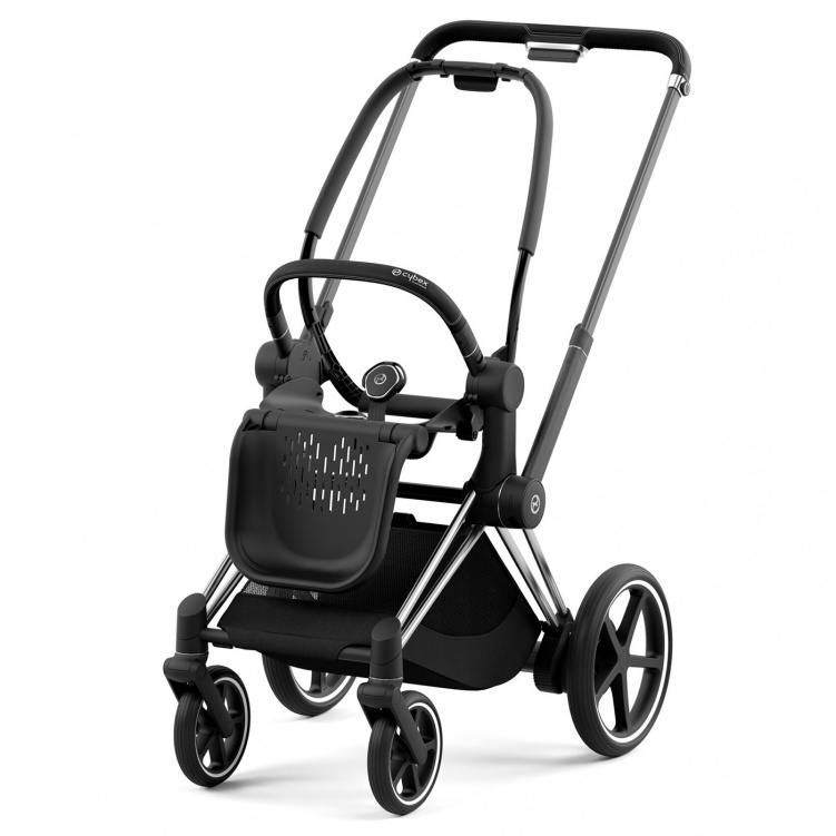 Cybex e-Priam Chassi Barnvagn Chrome Black i gruppen Barnvagnar / Varumärken / Cybex / Cybex E-Priam hos Bonti (CYBE521002357)