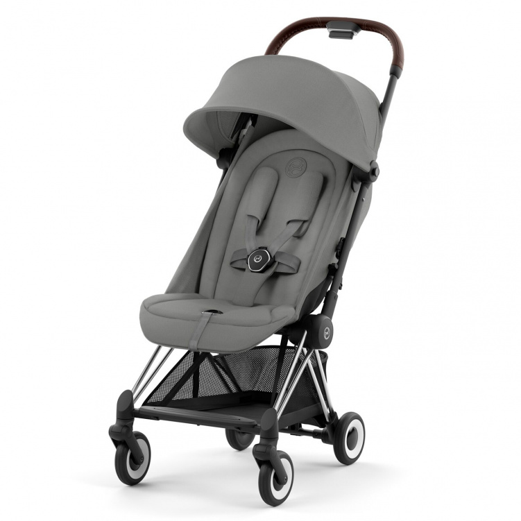 Cybex Coya 2025 Resevagn Chrome Brown/Mirage Grey i gruppen Barnvagnar / Varumärken / Cybex / Cybex Coya hos Bonti (CYBE522004395)