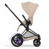 Cybex E-Priam Duovagn Matt Black/Cozy Beige i gruppen Barnvagnar / Varumärken / Cybex / Cybex E-Priam hos Bonti (CYBE526000065)