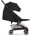 Cybex Coya 2026 Resevagn Rosegold/Sepia Black i gruppen Barnvagnar / Varumärken / Cybex / Cybex Coya hos Bonti (CYBE526000129)