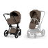 Cybex Priam 2026 Duovagn Matt Black/Coconut Brown i gruppen Barnvagnar / Varumärken / Cybex / Cybex Priam hos Bonti (CYBE526001485)