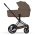 Cybex Priam 2026 Duovagn Matt Black/Coconut Brown i gruppen Barnvagnar / Varumärken / Cybex / Cybex Priam hos Bonti (CYBE526001485)