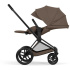 Cybex Priam 2026 Duovagn Matt Black/Coconut Brown i gruppen Barnvagnar / Varumärken / Cybex / Cybex Priam hos Bonti (CYBE526001485)