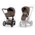Cybex E-Priam 2026 Duovagn Matt Black/Coconut Brown i gruppen Barnvagnar / Varumärken / Cybex / Cybex E-Priam hos Bonti (CYBE526001491)