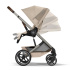Cybex Balios S Lux 2026 Duo med Cot S Almond Beige i gruppen Barnvagnar / Varumärken / Cybex / Cybex Balios S hos Bonti (CYBE526001671)