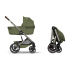 Cybex Balios S Lux 2026 Duo med Fold-Cot Moss Green i gruppen Barnvagnar / Varumärken / Cybex / Cybex Balios S hos Bonti (CYBE526001695)